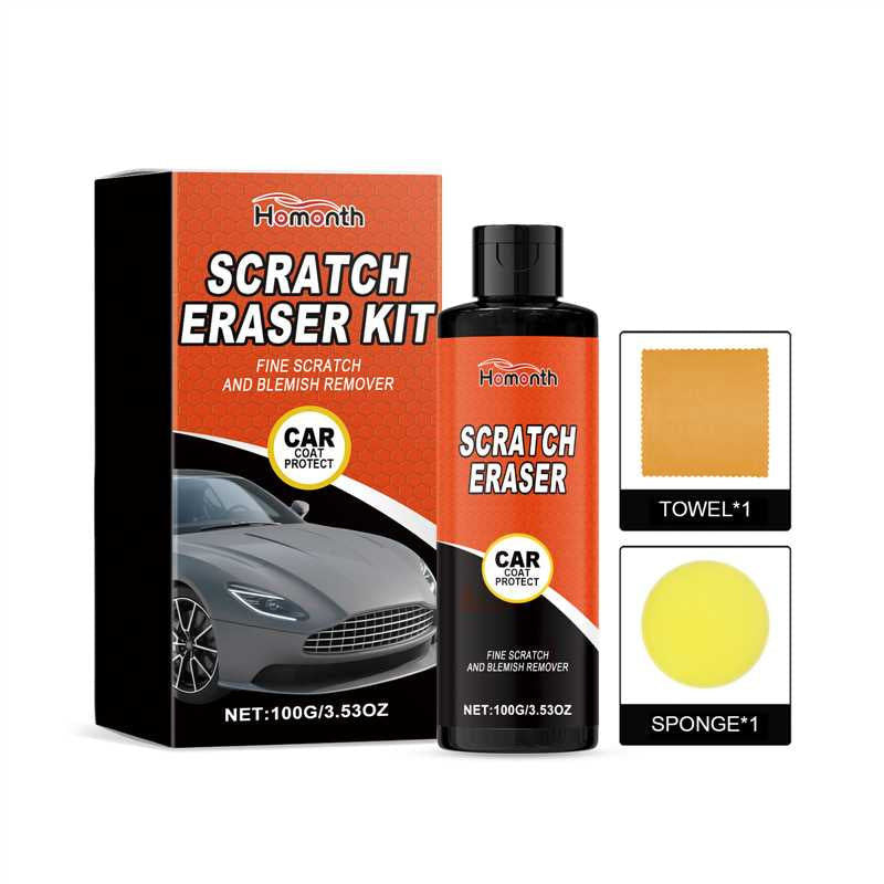 Car Scratch Care Set, Quick Scratch Repair, Car Paint Restoration, Easy Polishing ,1set