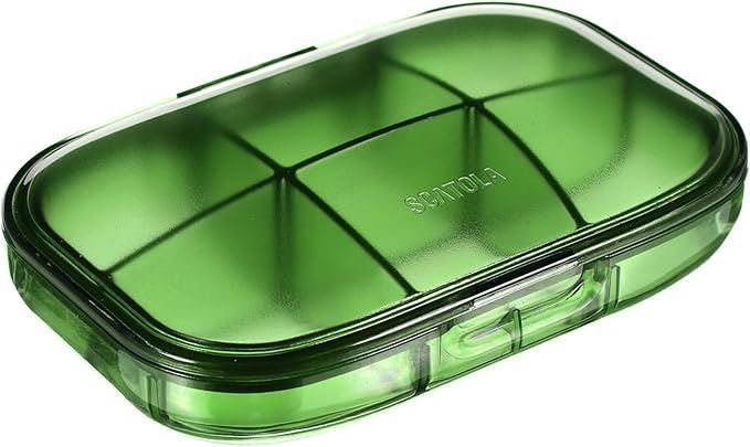Medicine Storage Box Multi Compartment Organizer for Pills Vitamins