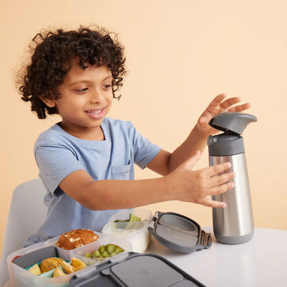 b.box Insulated Drink Bottle 500ml – Graphite