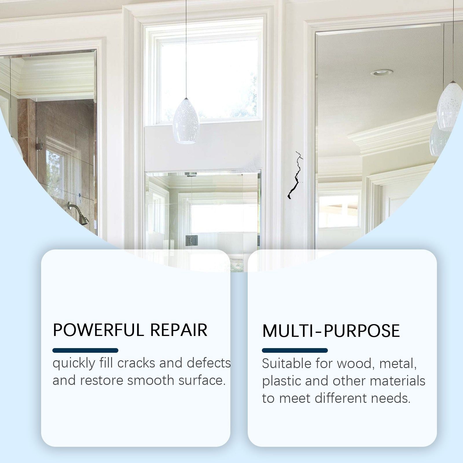 Multi-Surface Touch-Up Paint, Waterproof, Fast-Drying, Household Repair, Multi-Purpose ,30ml