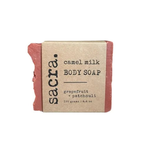 Grapefruit + Patchouli Camel Milk Soap