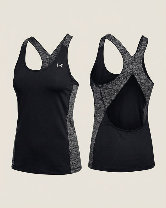 Under Armour Black & Grey Training Tank