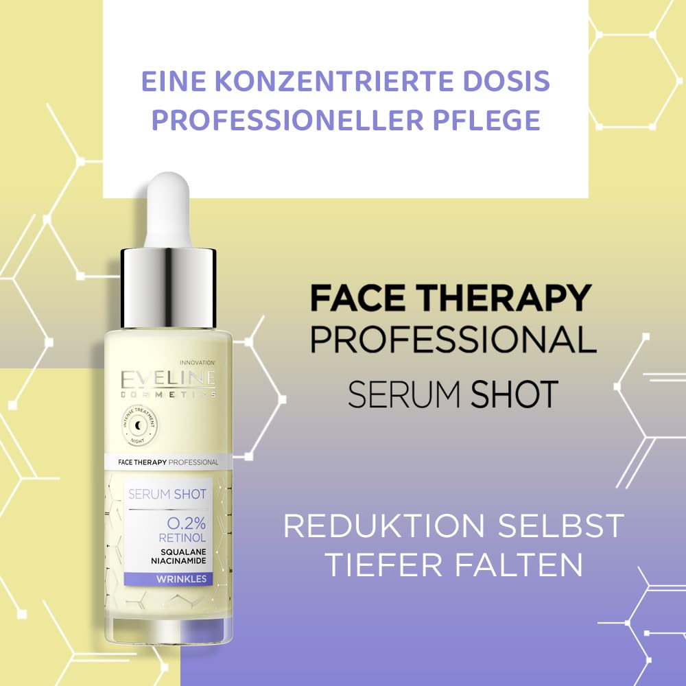 إيفلين سيروم شوت ريتينول 0.2٪ لعلاج التجاعيد 30 مل