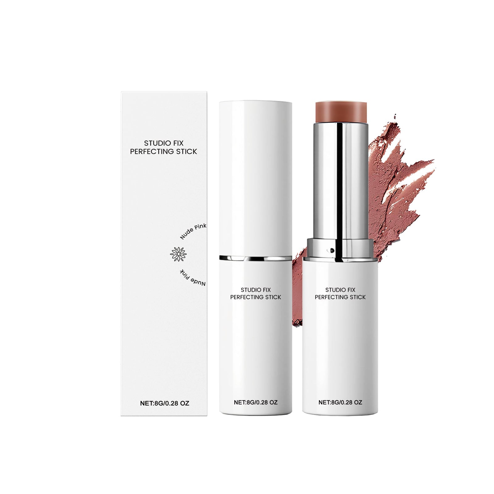 Brightening Stick Concealer Foundation, Natural Matte, Long-Lasting, Flawless Skin ,8g