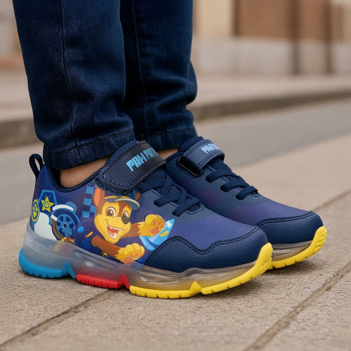 LED Trainers The Paw Patrol Dark blue