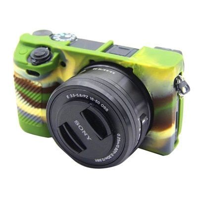 Hungry Soft Silicone Rubber Camera Body Protective Skin Case for Sony A6600 / IL