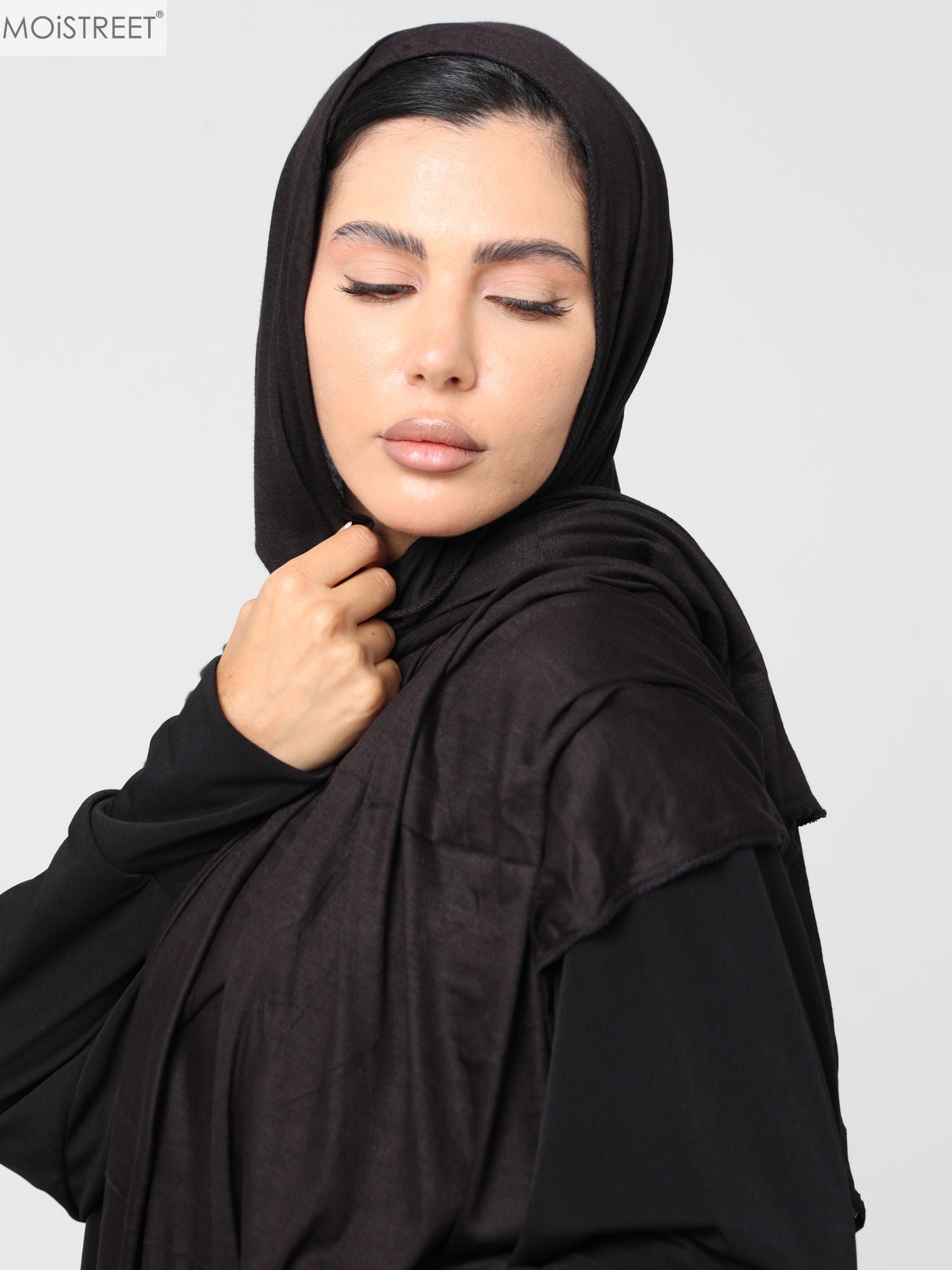 MOiSTREET Hijab Plum Jersey