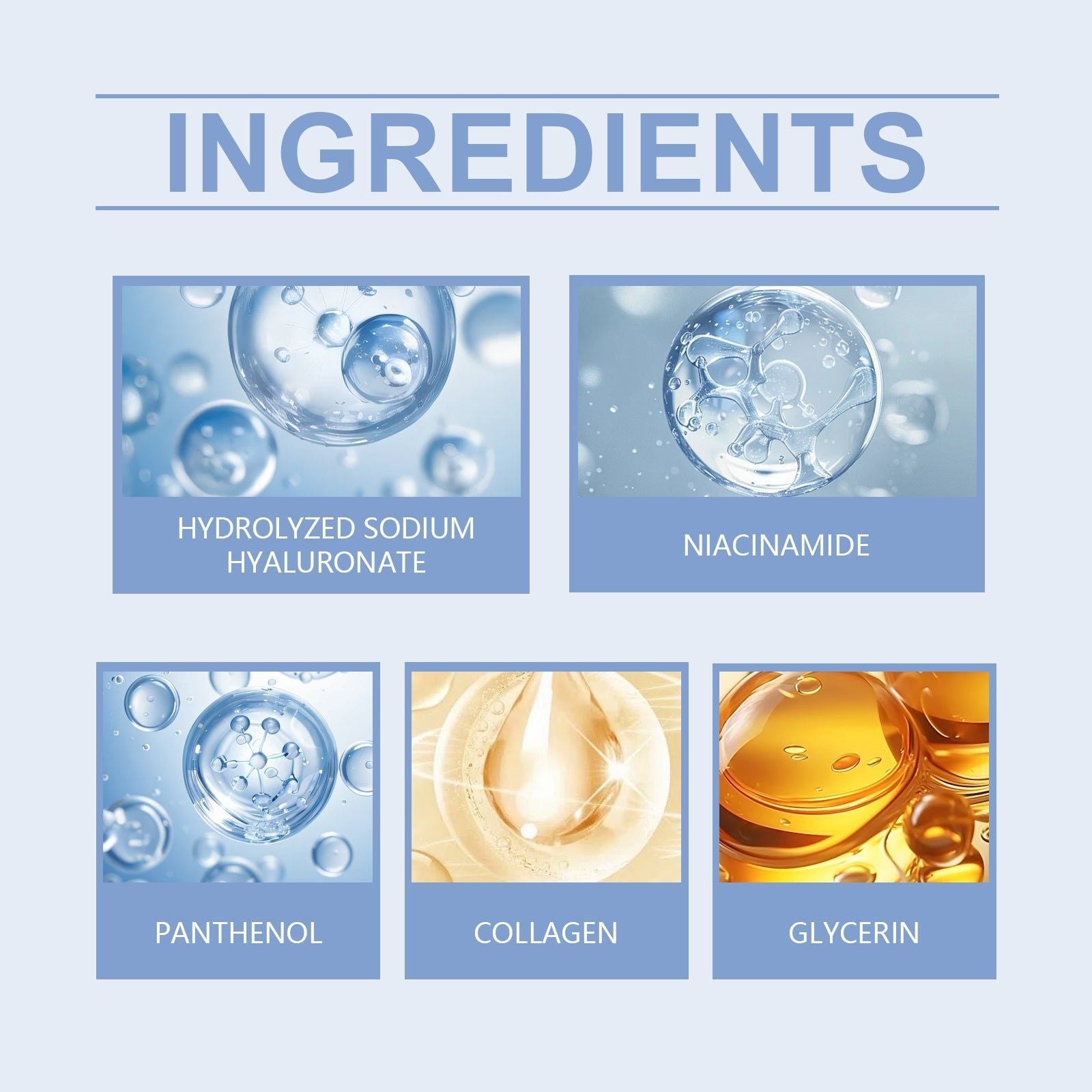 Collagen Facial Mask, Hydrating, Brightening, Anti-Aging, Skin Elasticity ,4pieces