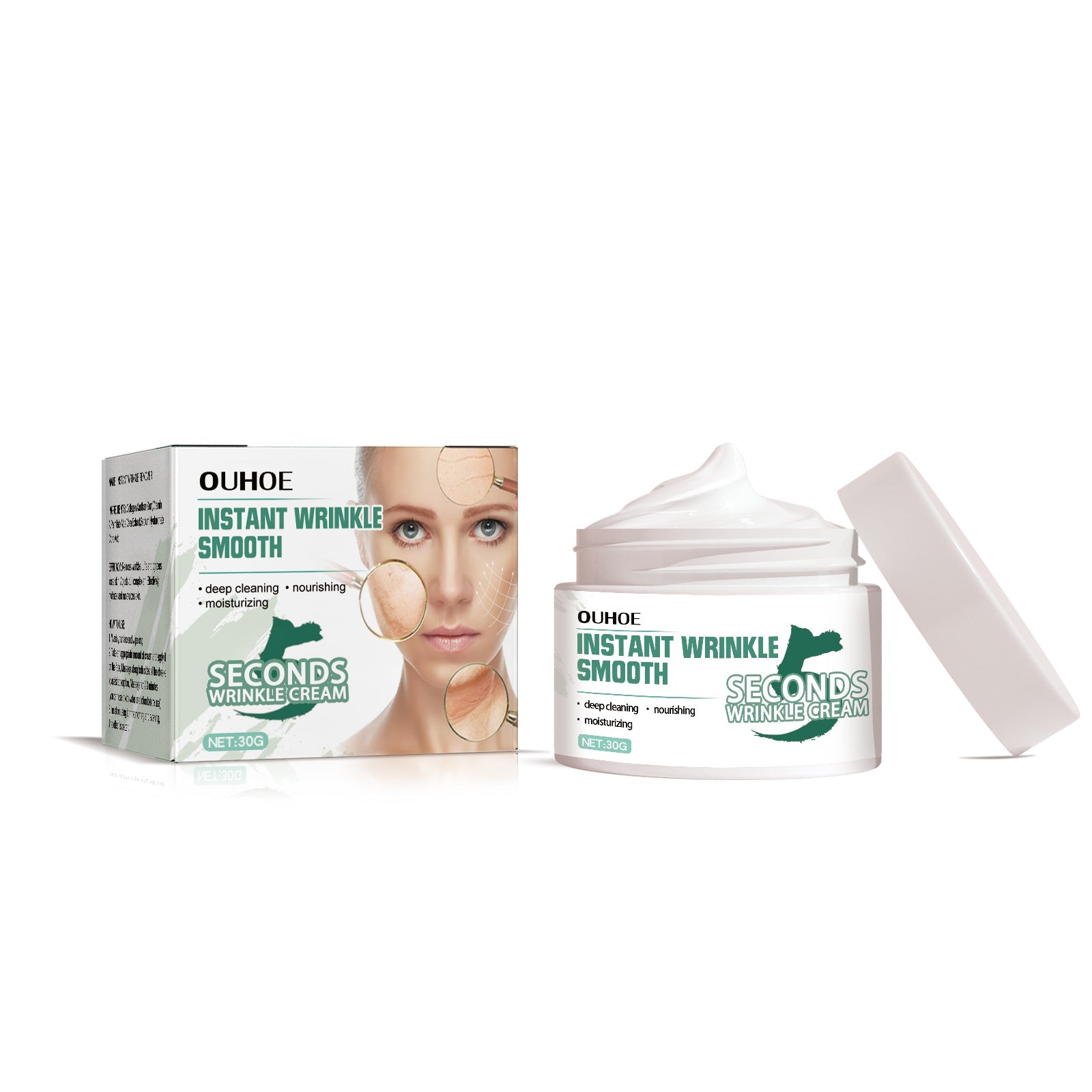 Anti-Aging Cream Fade Wrinkles Moisturize Skin, Firm & Smooth, Youthful Glow ,30g