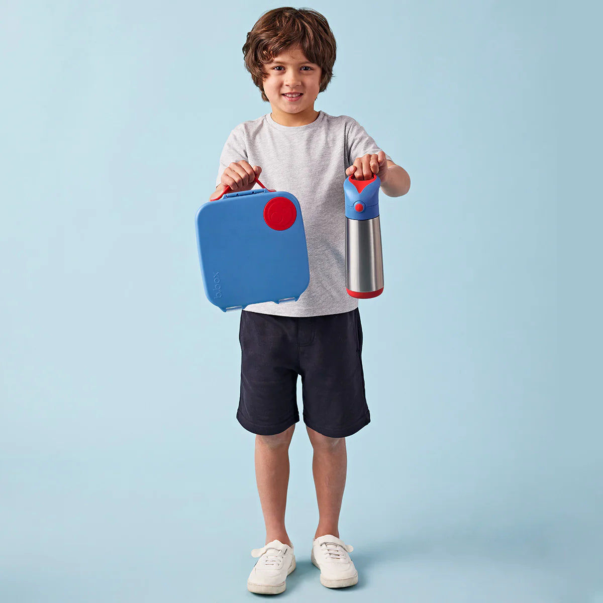 b.box Insulated Drink Bottle 500ml – Blue Blaze