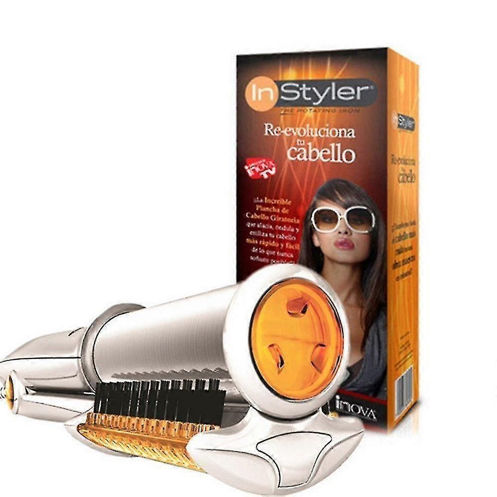 2 In 1 Hair Straightening Iron Professional Styler Multi Tool Flat Iron With Brush|curling Irons zxin