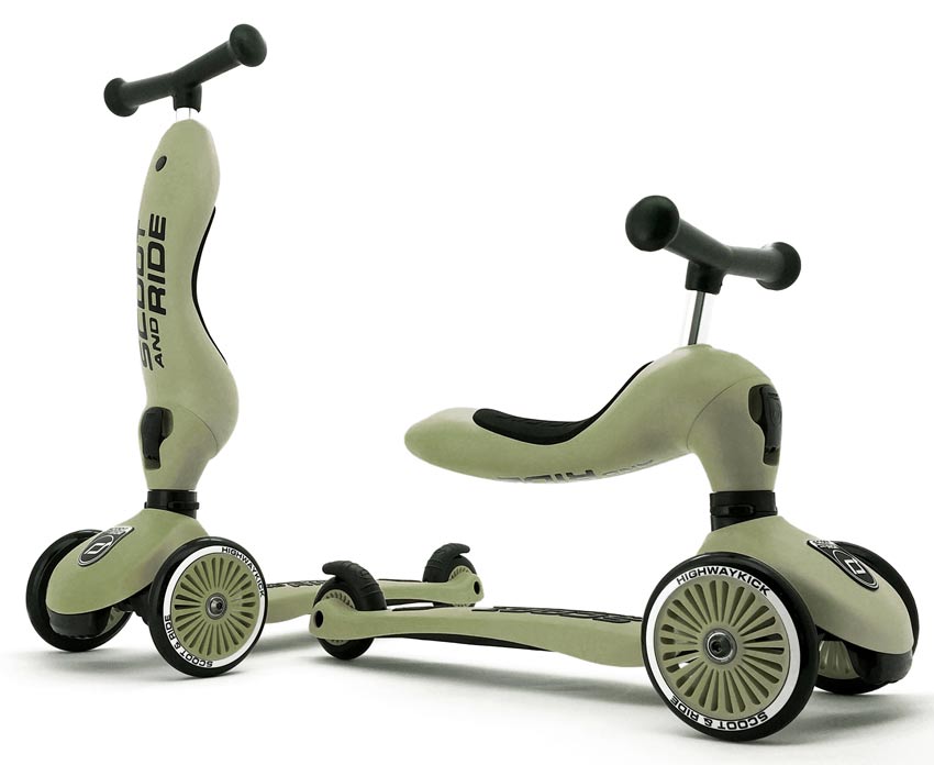 Scoot & Ride Highwaykick 1 - Olive