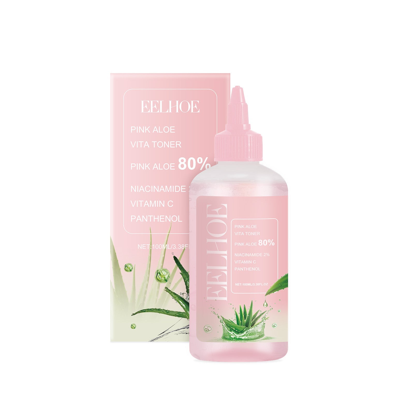 Aloe Soothing Toner, Gentle Moisturizing, Hydrating Face Water, Brightening, Skin Care ,100ml