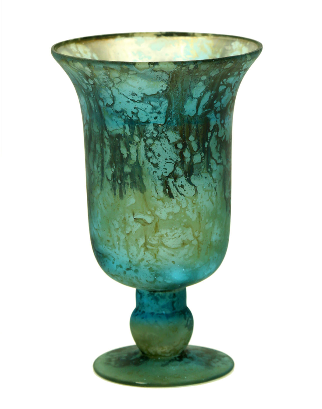 Glass Candle Holder #GAO910