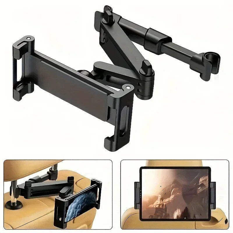 Car Headrest Tablet Holder Universal ipad Car Backseat Mount Trip Stand