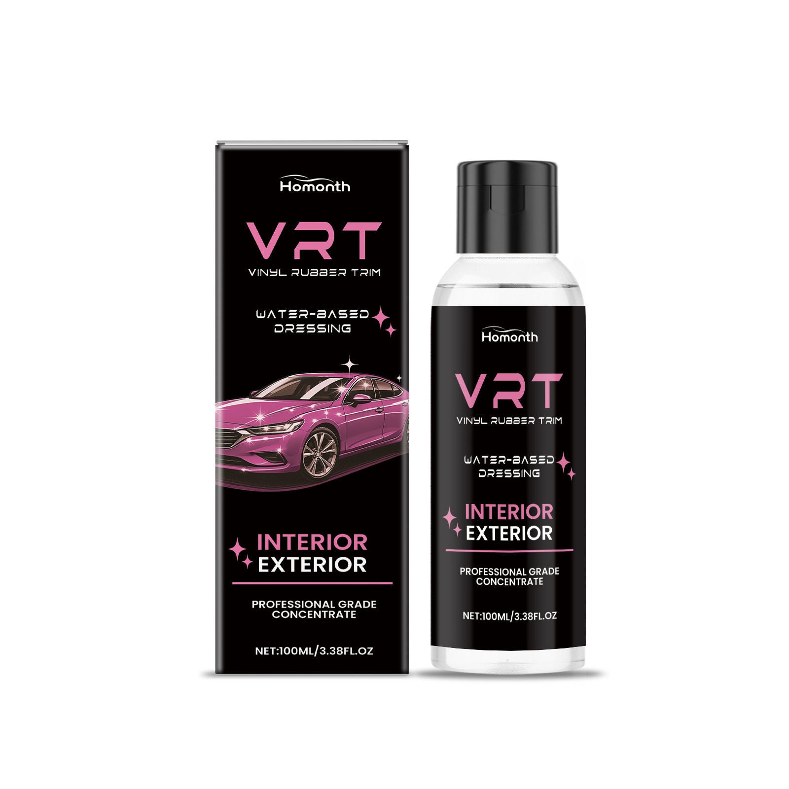 Car Coating Spray, Mirror Shine, Easy to Use, Auto Protective Gloss, Dirt-Resistant ,100ml