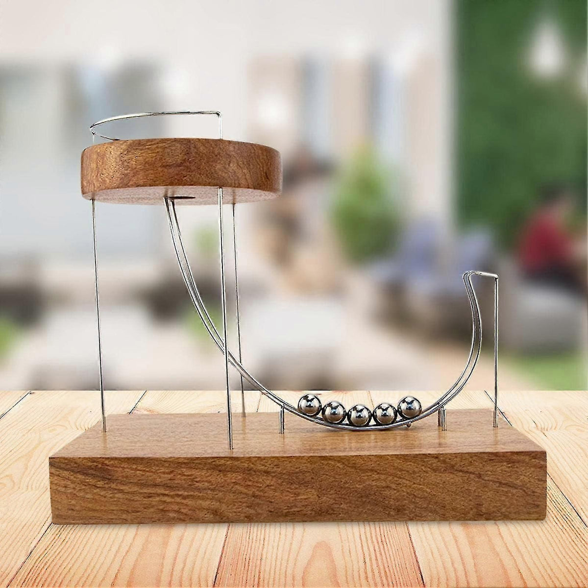 Perpetual Motion Machine Stress Relief Desk Ornament Gift