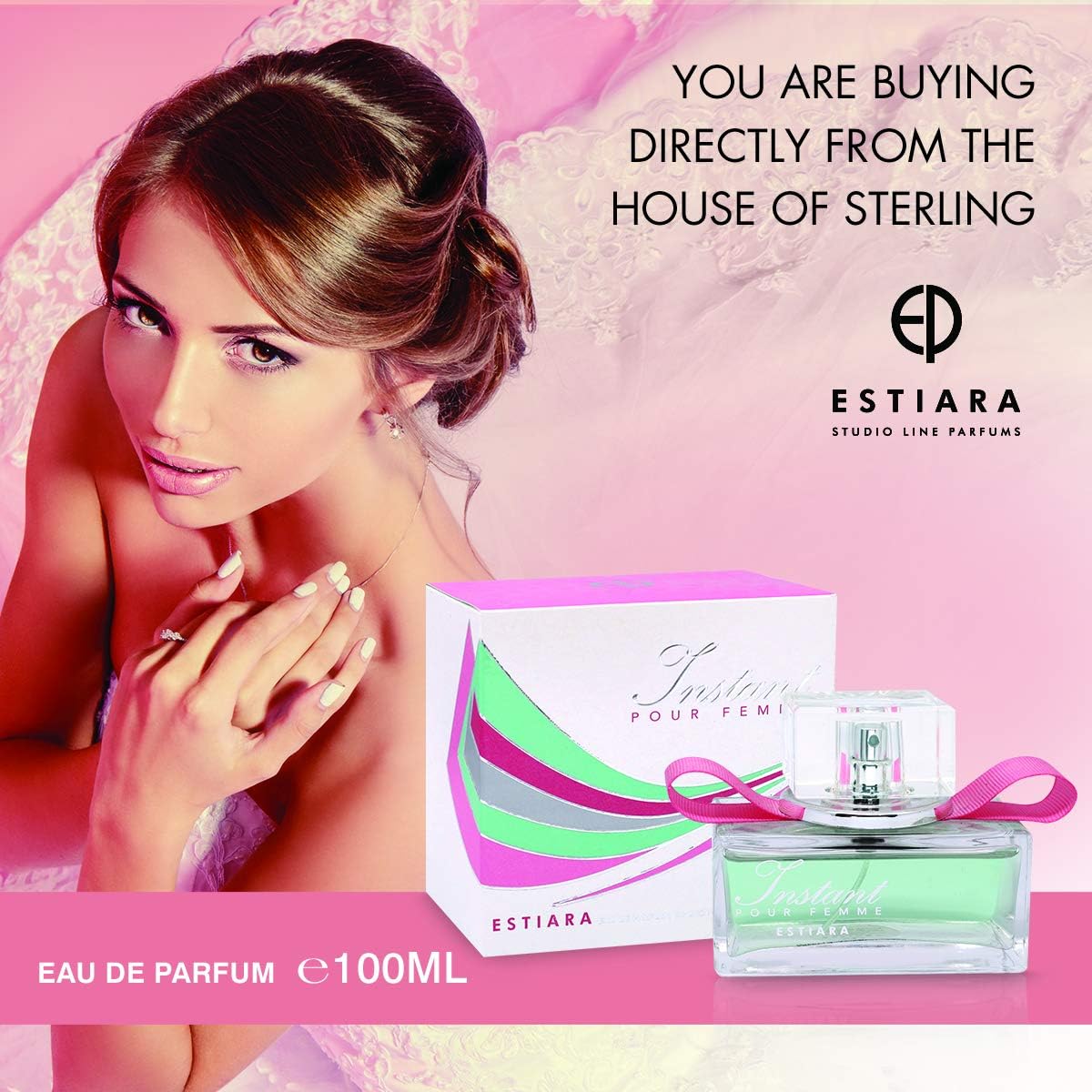 Estiara Instant Pour Femme Eau De Parfum For Women, 100ml