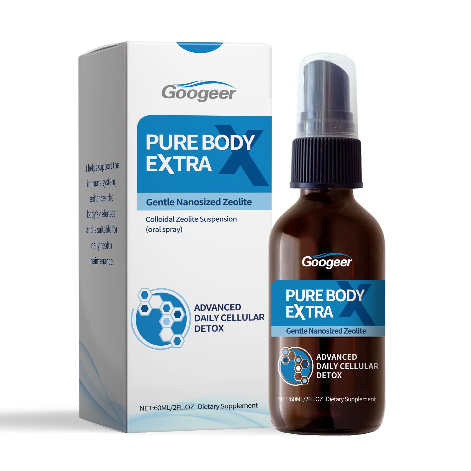Body Care Cleanse Oral Spray, Boost Energy, Improve Sleep, Natural Vitality ,60ml