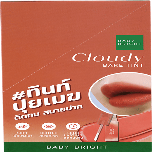 CLOUDY BARE TINT 2.6G BABY BRIGHT (M) #04 ROSE DESERT