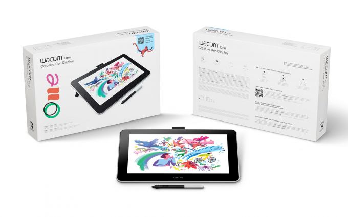 WACOM DTC133W0B Wacom One 13 pen display
