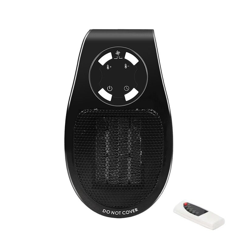 Portable Electric Heater Wall Mounted Heater Remote Control Mini Fan Heater