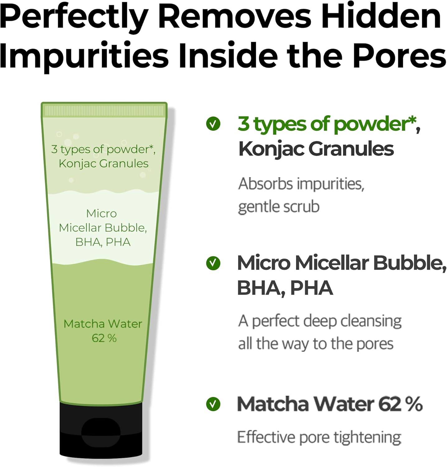 جل التنظيف Some By Mi Super Matcha Pore Clean 100 مل