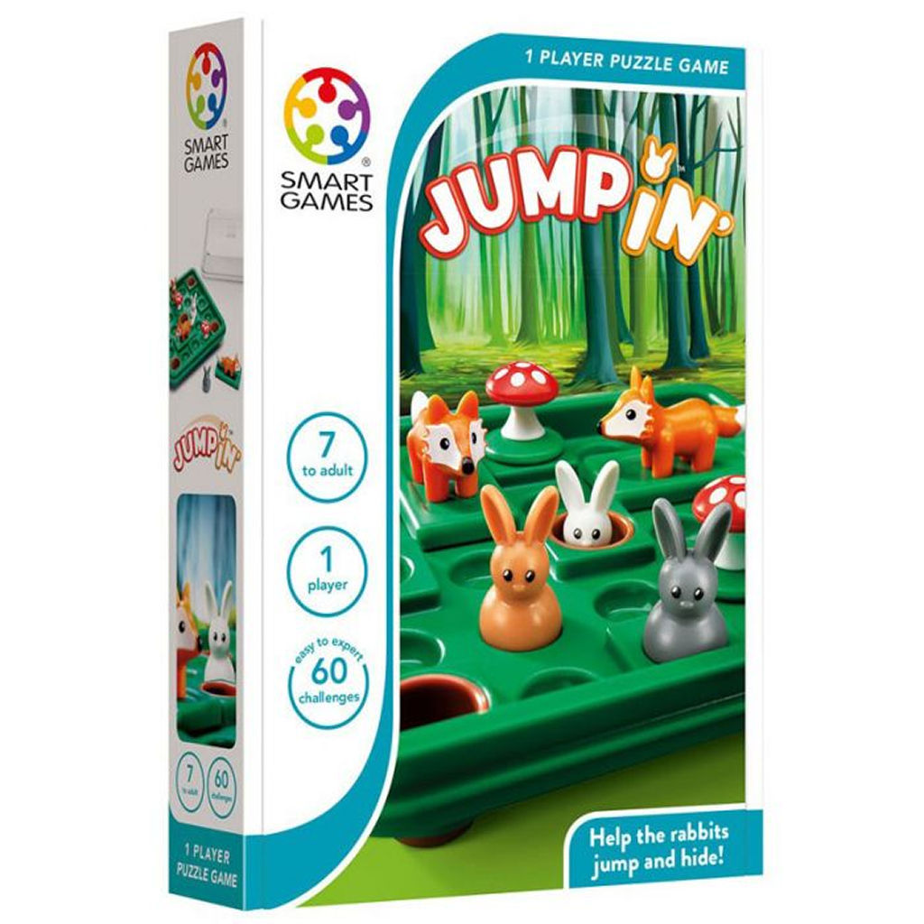 Smart Games Jump In — 60 Challenges Board Game