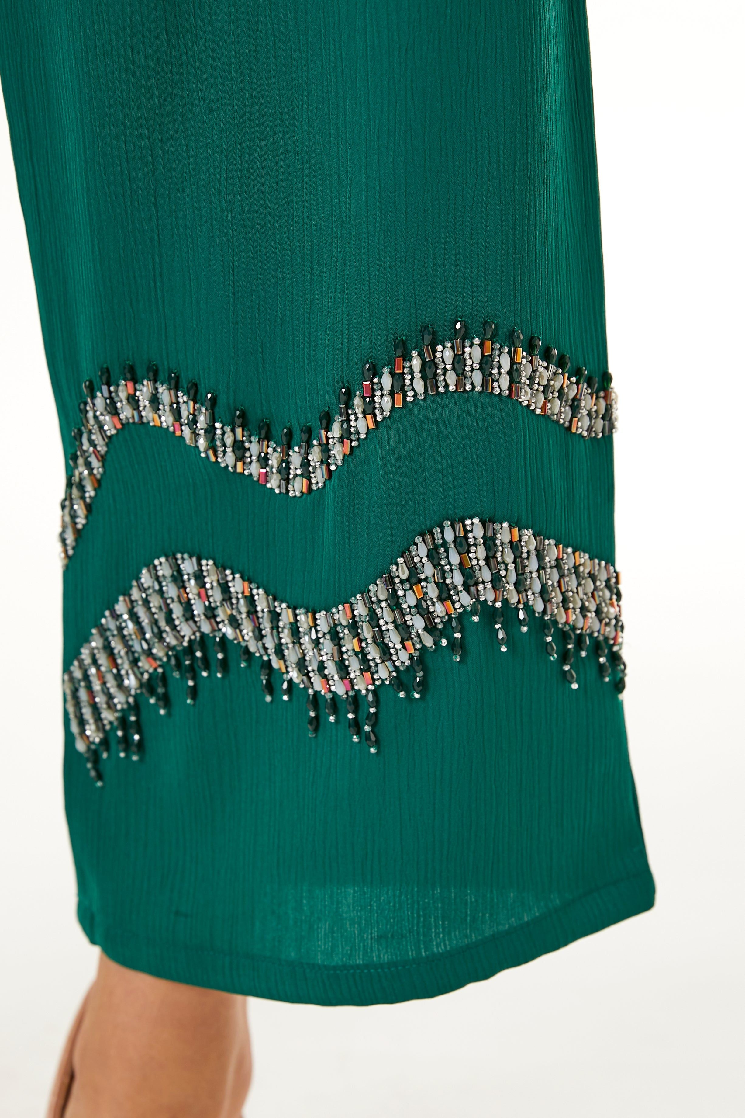 Green Zoom Top and Pants Set