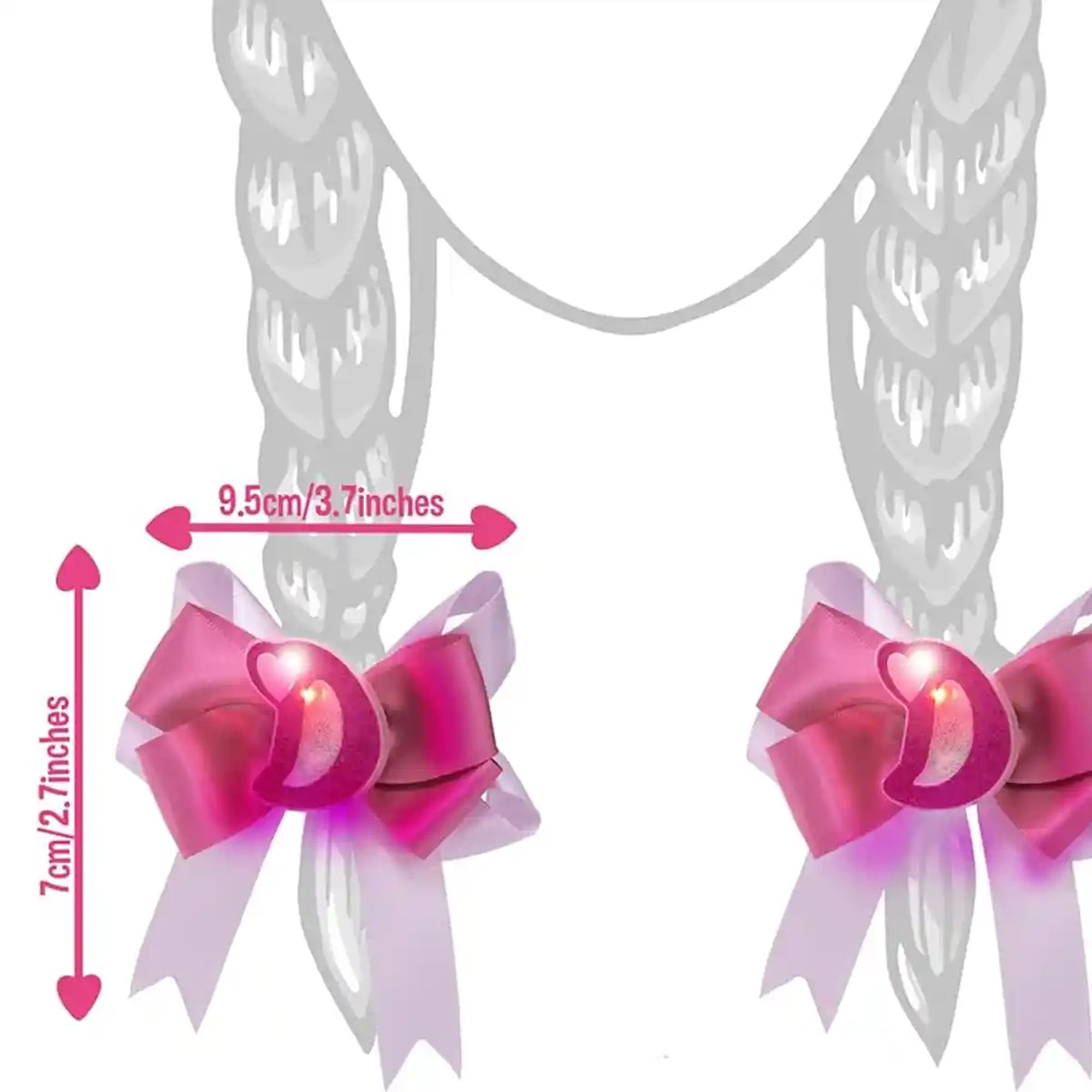 Love Diana Dance N' Flash Hair Bows