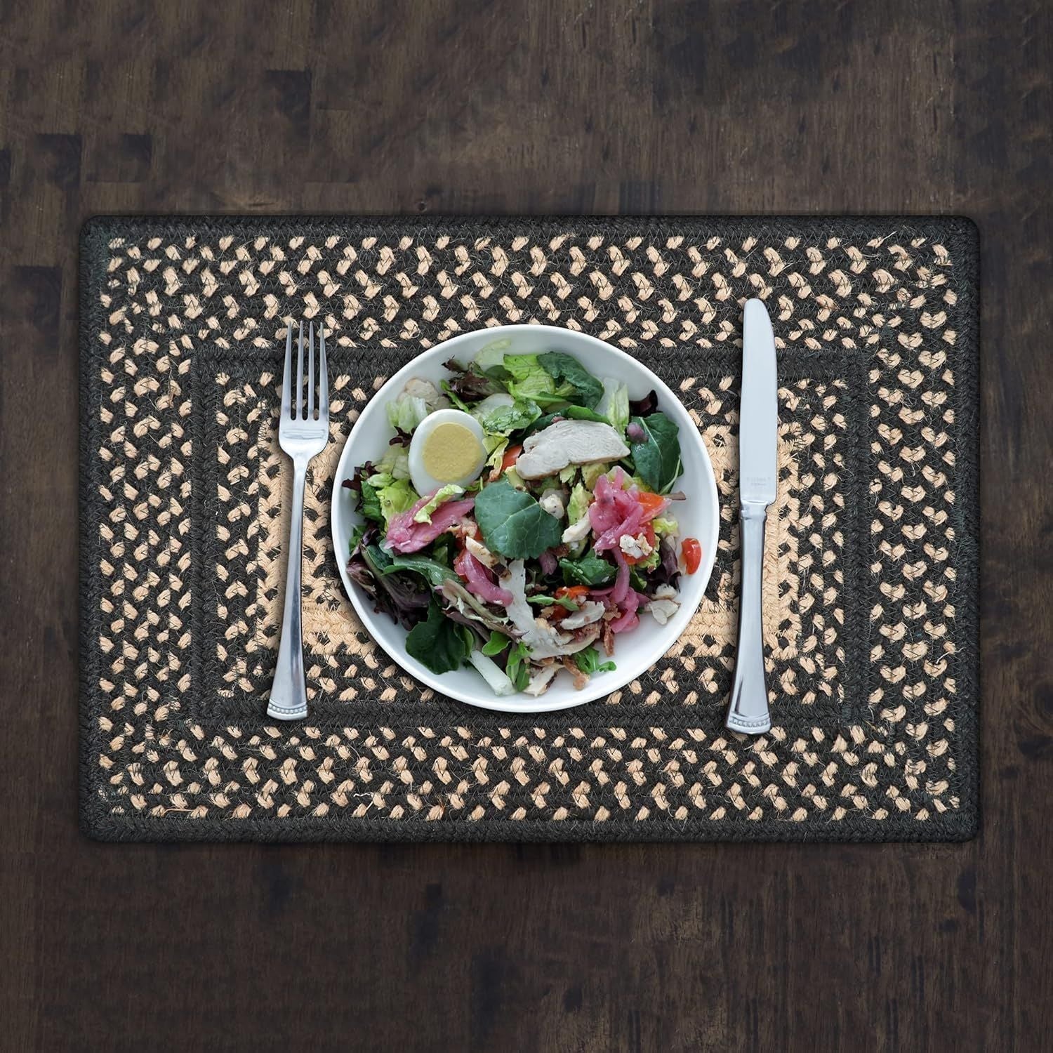 Jute Manchester Primitive Braided Placemats