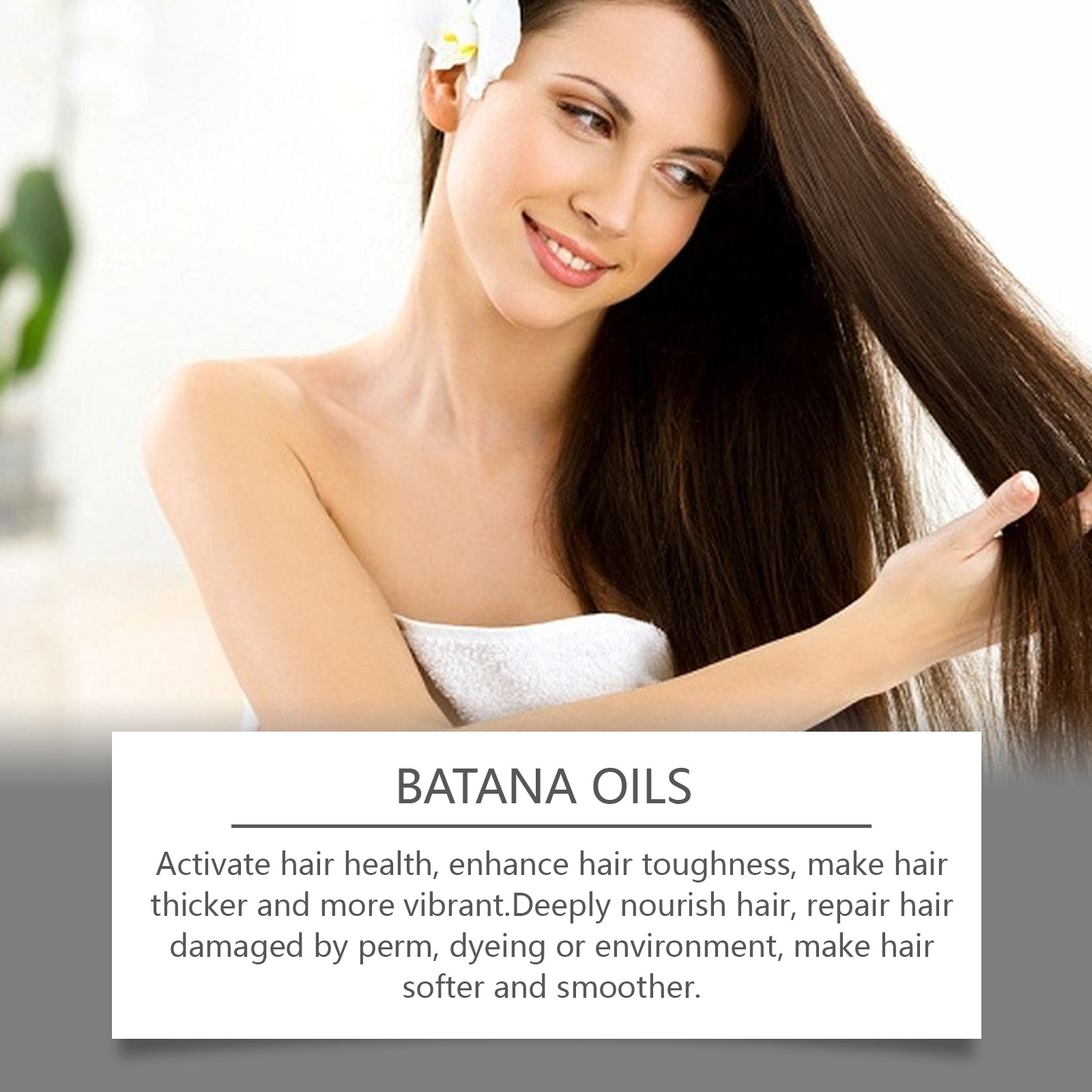 Batana Hair Oil Moisturizes and Strengthens, Nourishes Frizz, Softens Hair ,120g