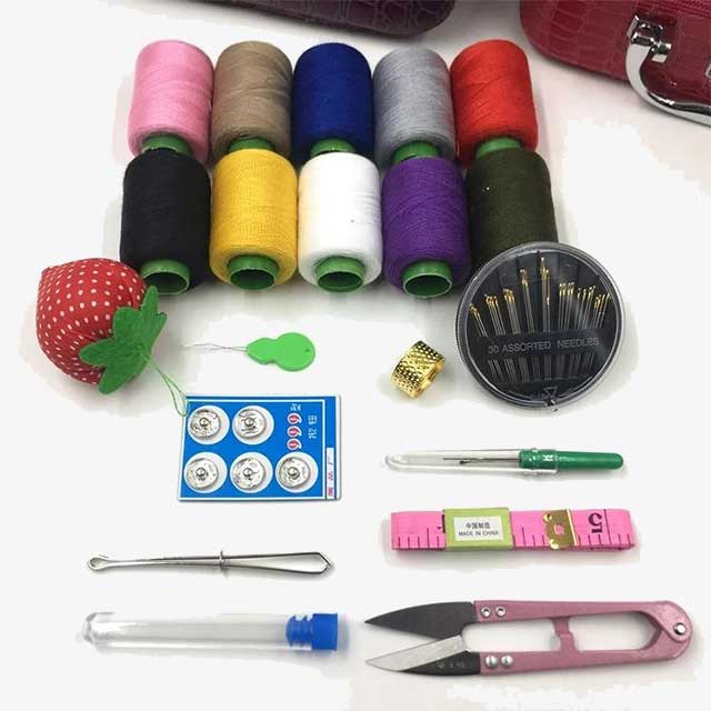High-End Sewing Box Set - Premium Storage Organizer for Sewing Tools, Threads, Needles, and Accessories