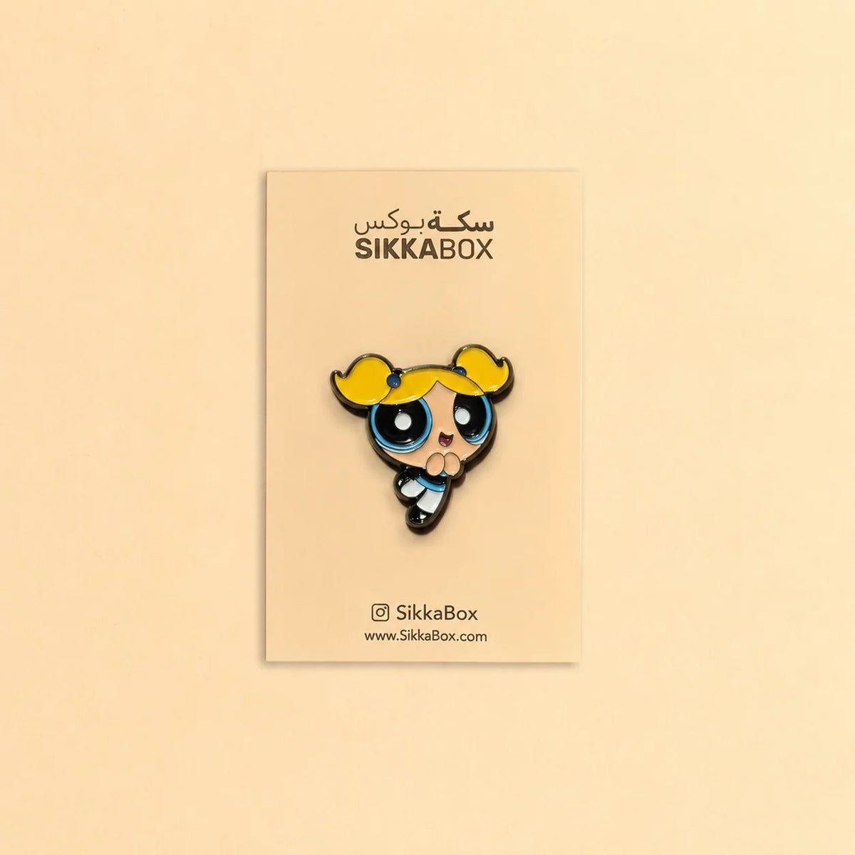 Powerpuff Girl Blonde Metal Sticker