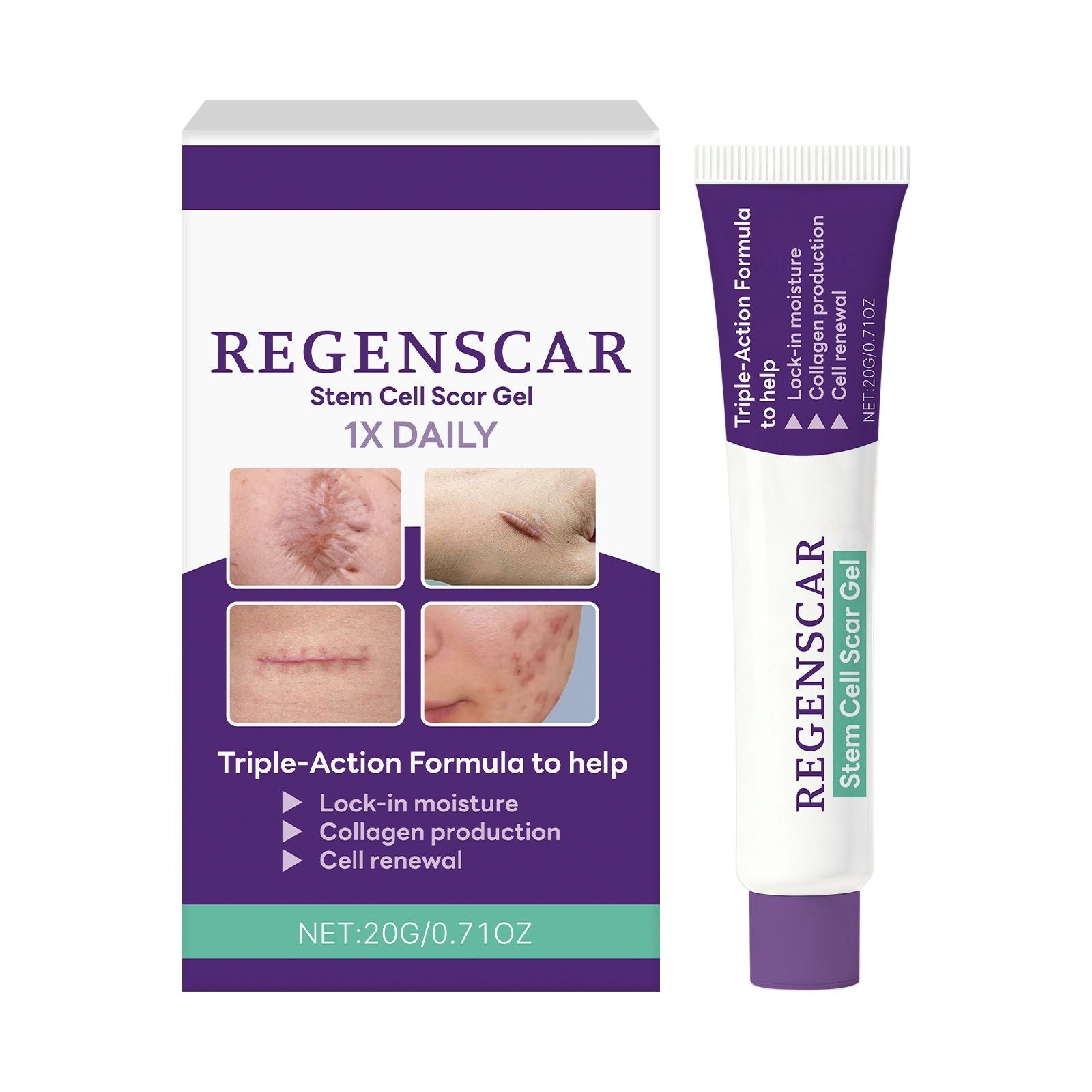 Moisturizing Skin Care Gel Lightweight 20g