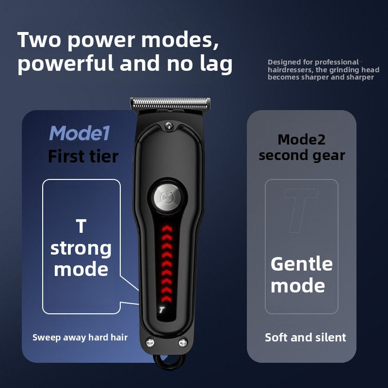 Hair Clipper with 6 Guide Combs