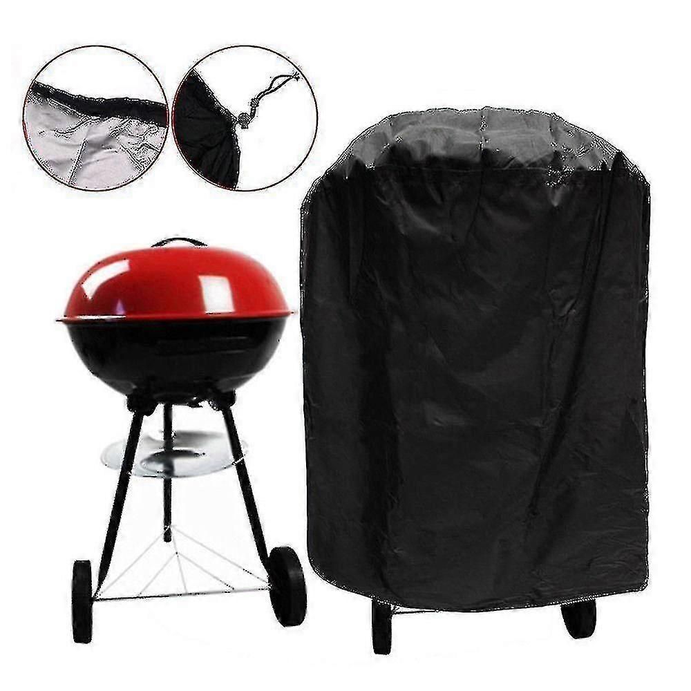 Heavy Duty Waterproof Barbecue (bbq) Storage Cover - Black