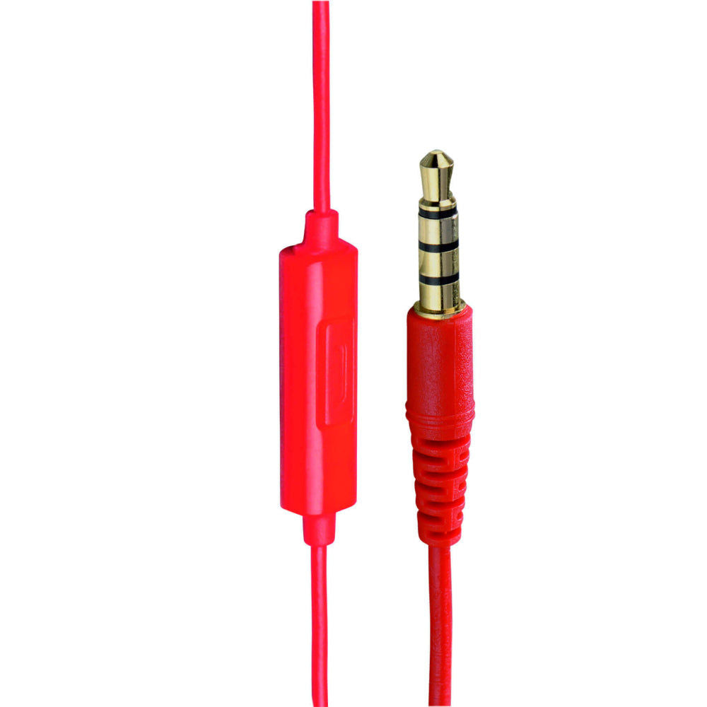 HAMA 122690 HK2114 سماعات أذن حمراء