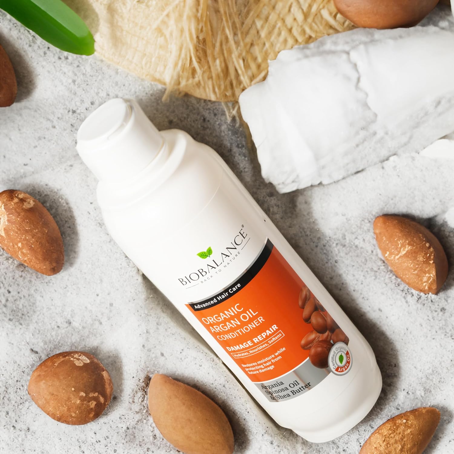 بلسم زيت الأرغان العضوي من Biobalance 330 مل