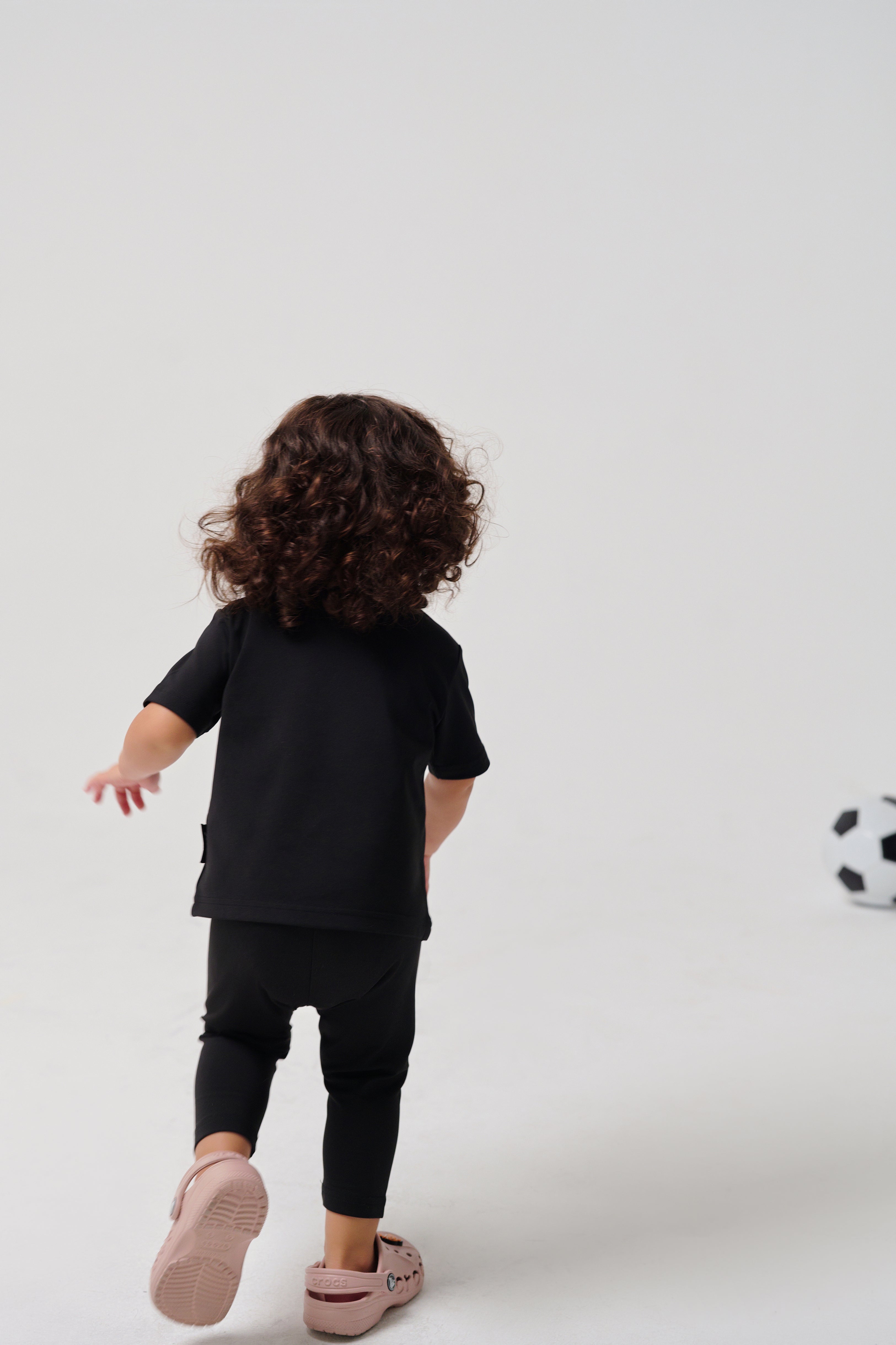 جوارب طويلة كلاسيكية للأطفال من ماركة MULU - أسود