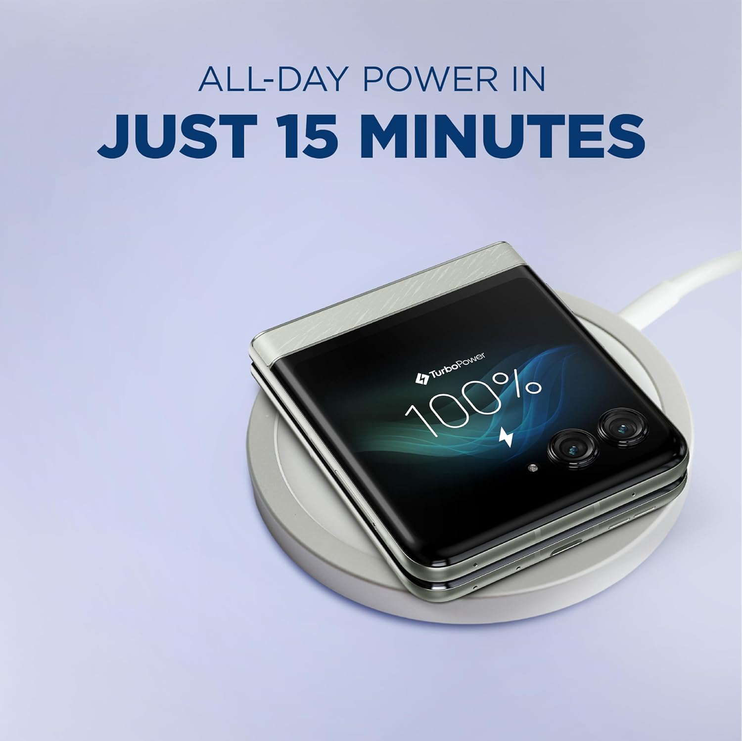 MOTOROLA Razr 60 5G, 8+16GB RAM Boost, 256GB ROM, MediaTek Dimensity 7400X, 6.9 + 3.6Inch pOLED Display