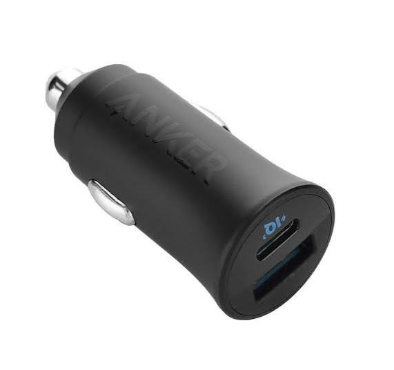 Anker Car Charger 30W 2 Ports 1-C Black