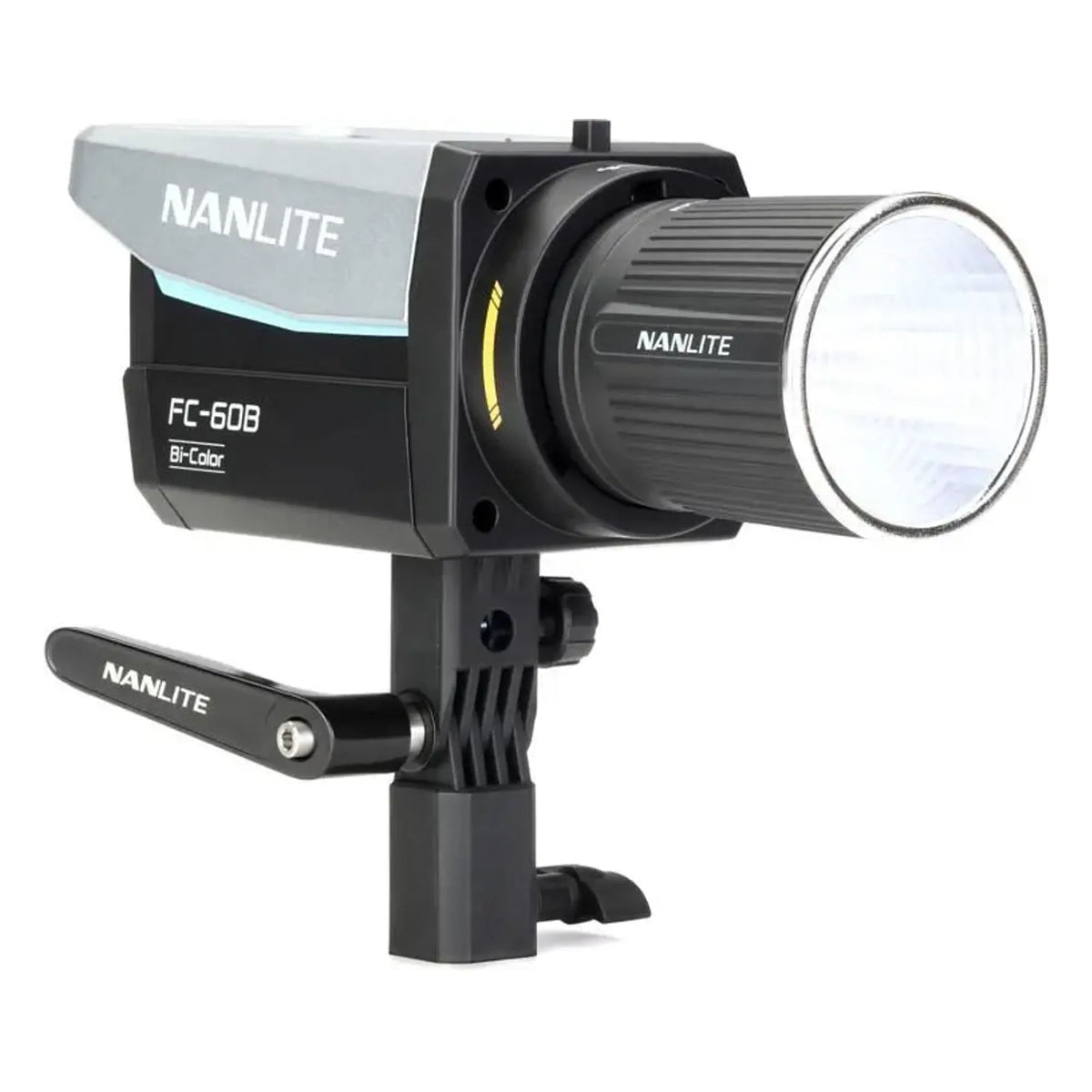 Nanlite FC-60B Compact Bi-Color LED Spotlight, 2700K-6500K CCT, Bowens Mount Adapter
