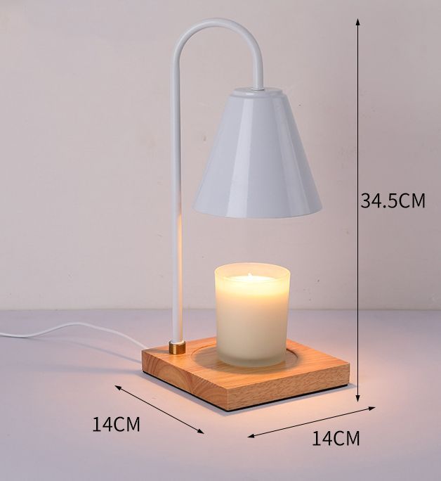 Fragrance Candle Lamp Melting Wax Light EU Plug Essential Oil Burner Help to Sleep