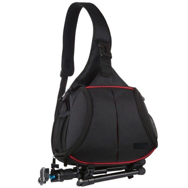Puwepro SLR triangular bag, waterproof waterproof backpack, shoulder bag for dig