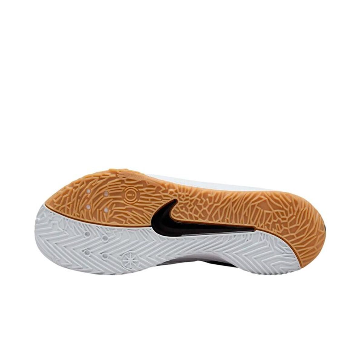 حذاء كرة السلة للبالغين Nike Airzoom Hyper Ace 3 أبيض وأسود