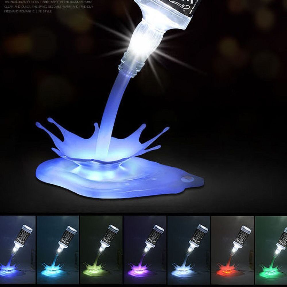 3D Pouring Wine Lamp LED Desk Night Light USB Rechargeable Touch Table Lamp
