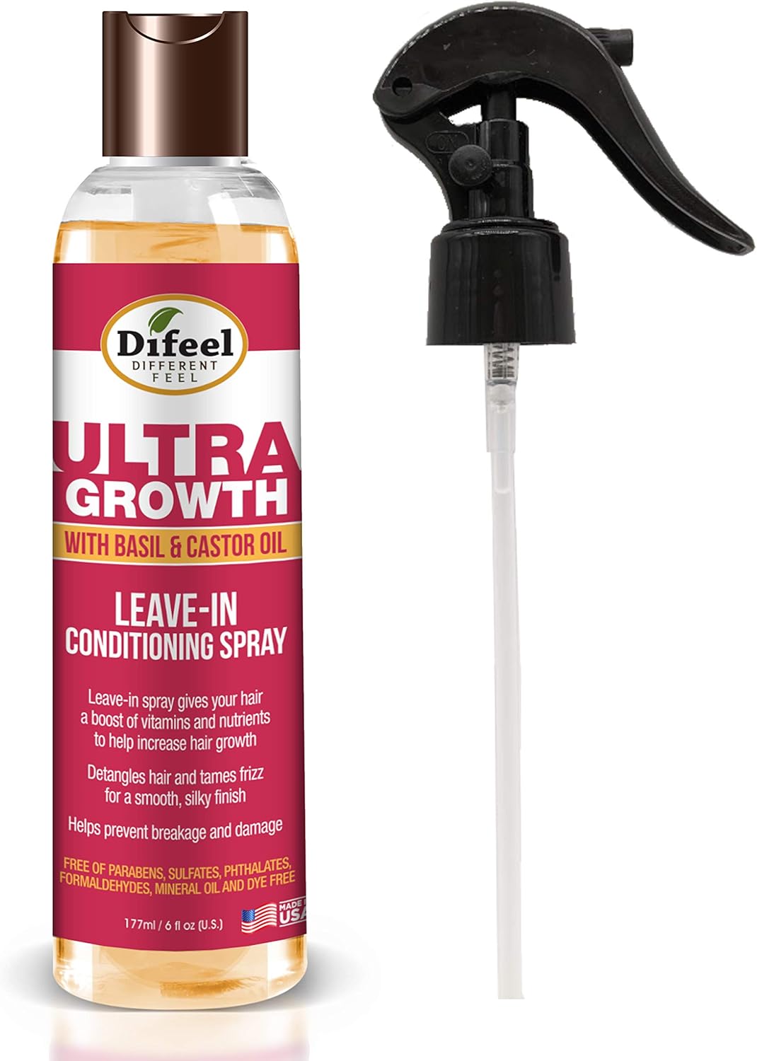 Difeel Ultra Growth Leave-In Conditioning Spray 177Ml