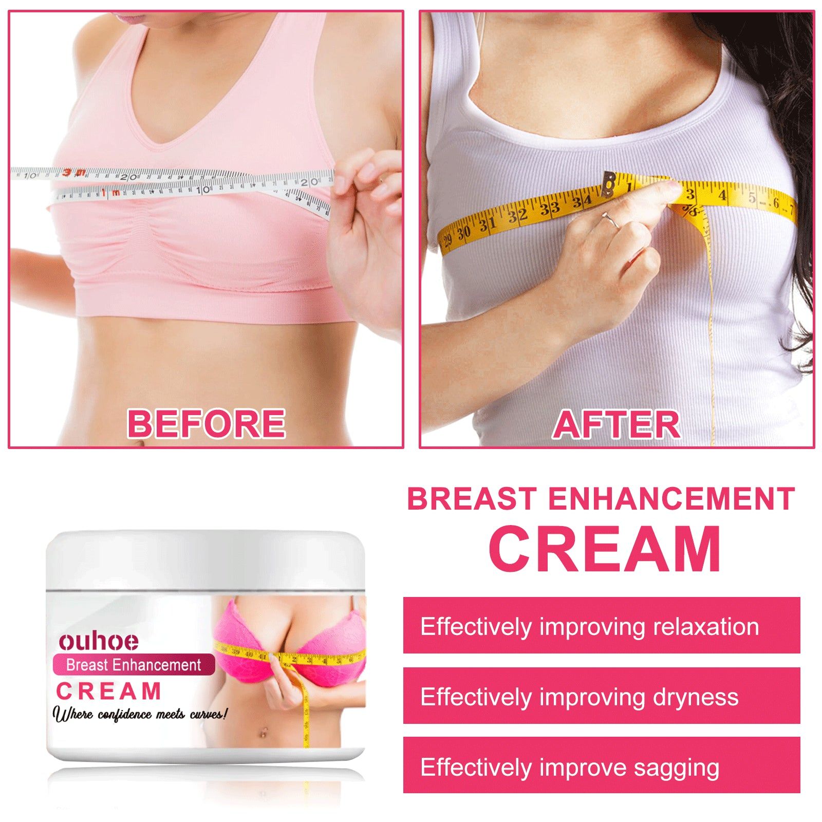 Boost Your Confidence with Plump Breasts Enhancement Cream, Fast Results ,50g