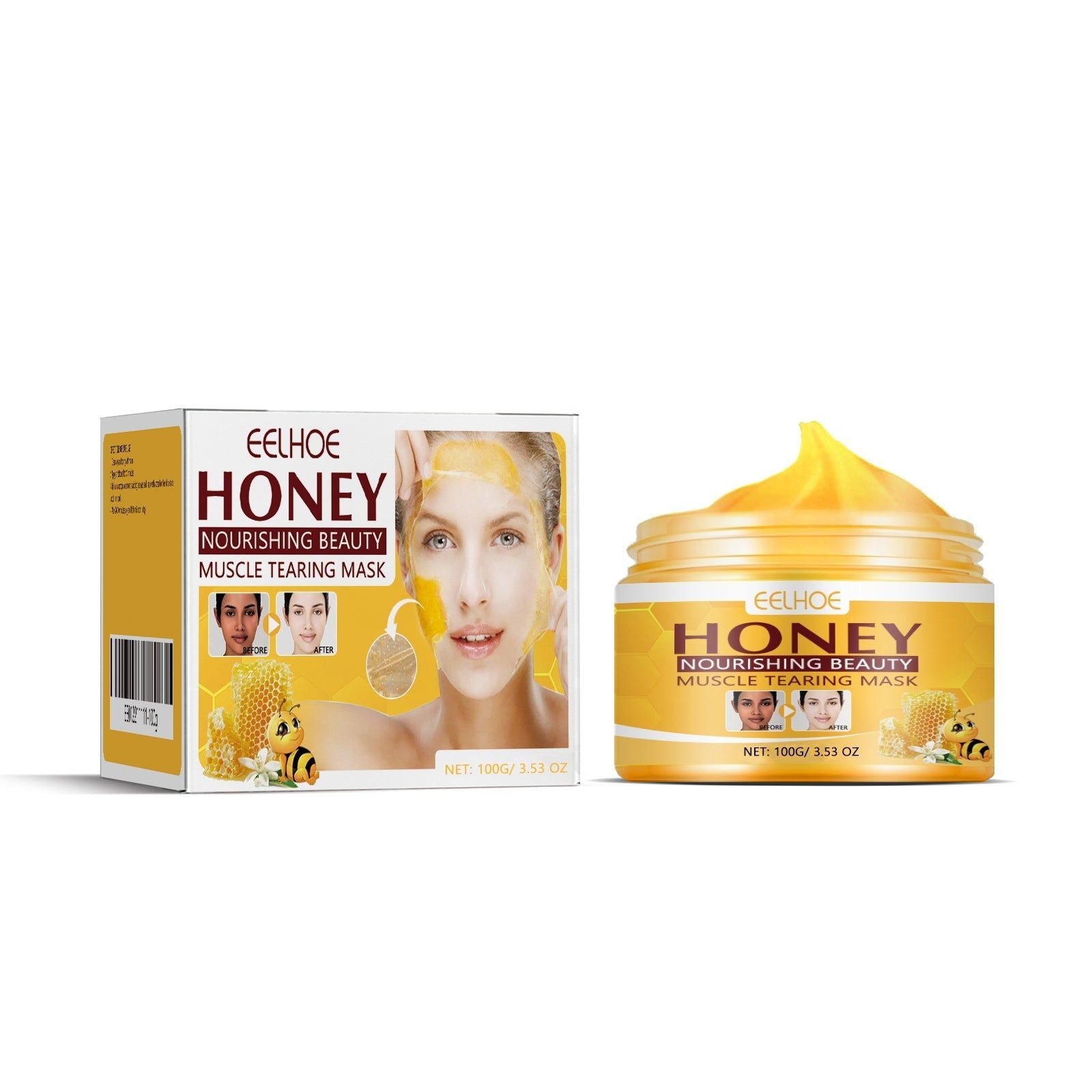 Brightening and Beautifying Skin Peel Mask, Hydrating, Glowing, Clear, Radiant Facial Treatment ,100g